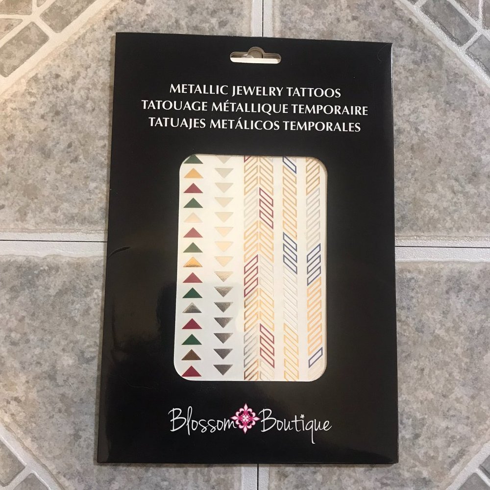 Metallic Jewelry Tattoos